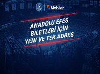 Anadolu Efes Maç Biletleri Artık Mobilet’te...