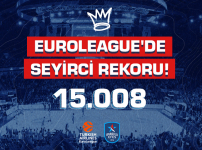 Anadolu Efes Spor Kulübü’nden Turkish Airlines Euroleague Seyirci Rekoru...