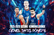 Anadolu Efes 2025-2026 Sezonu Kombinelerinde Genel Satış Dönemi Başladı...