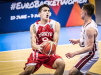 U16 Milli Takım farklı galibiyetle yarı finale uzandı: 92-63