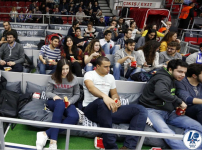 Üniversiteliler Anadolu Efes - Lokomotiv Kuban maçını “Kampüs Tribünü’nde” izledi...