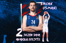 Ercan Osmani İki Sezon daha Anadolu Efes’te...