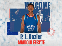 PJ Dozier Anadolu Efes’te...